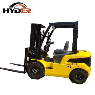 Hyder 2.5t Smart Diesel Forklift Truck AC Motor Drive for Heavy Load Capacity and Good