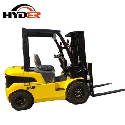 High Load Center Hyder 2.5ton Diesel Forklift with Powerful Performance and Design