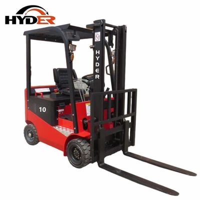 DC Motor 4 Wheel Electric Forklift Trucks for Indoor Material Handling Solutions